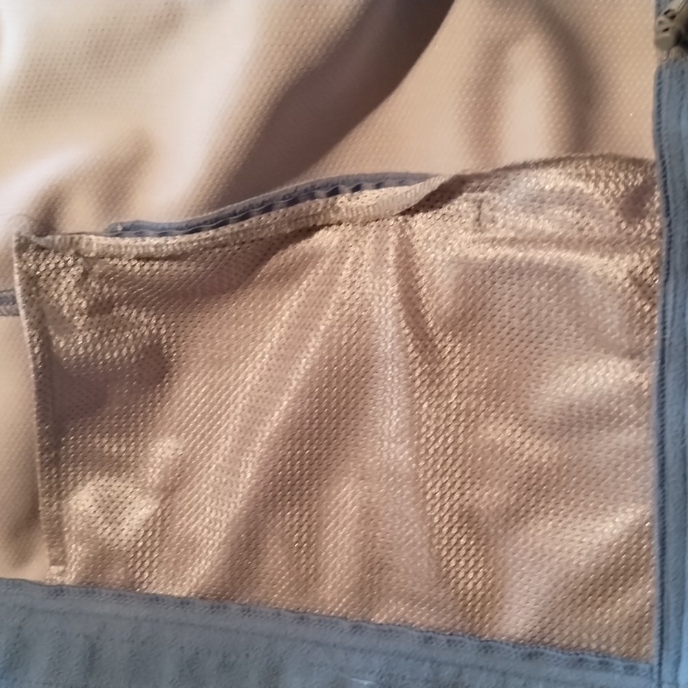 Eddie Bauer Woman's Windcutter Jacket/coat with Hood Light Blue - Picture 15 of 16